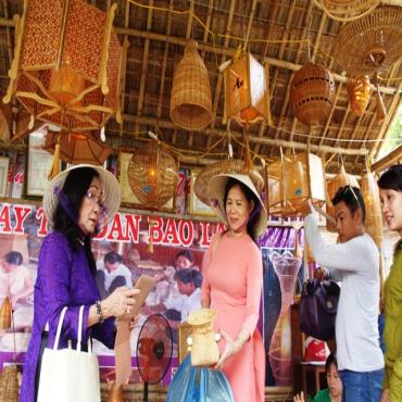 The fair for rural industrial products and craft villages to be held at Thua Thien Hue Sport Center